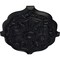 Ekena Millwork Pesaro Ceiling Medallion, Hand-Painted Steel Gray, 36"W x 26"H x 1 1/2"P CM36X26PESGS - alternate 3